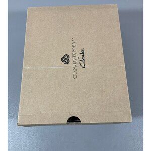 Clarks Cloudsteppers Ezera Tie Womens Washable Knit Boots, Grey Camo, Size 10